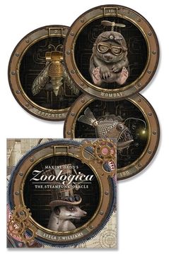 portada Maxine Gadd's Zoologica: The Steampunk Oracle (en Inglés)