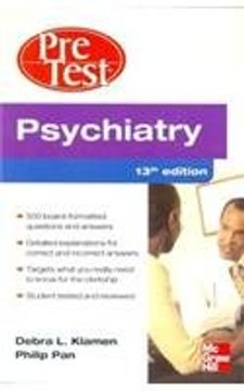 portada Psychiatry Pretest Self-Assessment And Review, 13e