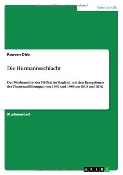 portada Die Hermannsschlacht