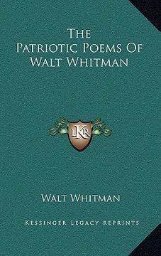 portada the patriotic poems of walt whitman
