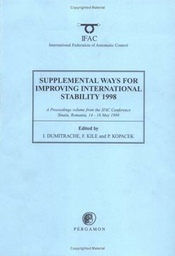 portada Supplemental Ways for Improving International Stability 1998 (en Inglés)