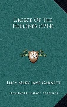 portada greece of the hellenes (1914) (en Inglés)