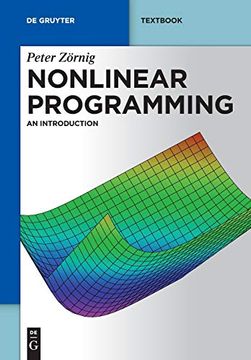 portada Nonlinear Programming: An Introduction (de Gruyter Textbook) (in English)