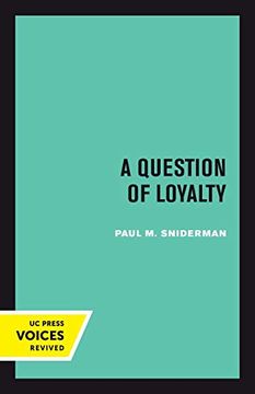 portada A Question of Loyalty (en Inglés)
