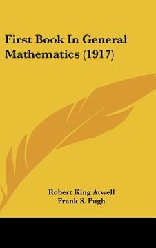 portada first book in general mathematics (1917)