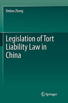 portada Legislation of Tort Liability law in China. (en Inglés)