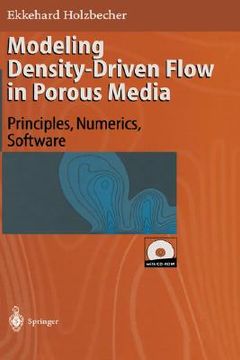 portada modeling density-driven flow in porous media [with cross-platform cd-rom] (in English)
