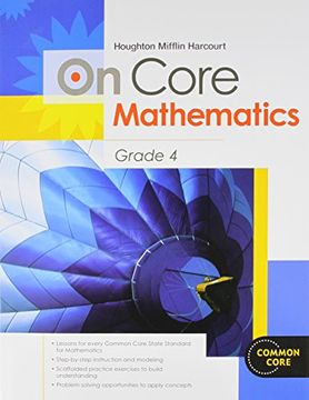 portada Houghton Mifflin Harcourt On Core Mathematics: Student Workbook Grade 4