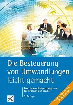 portada Die Steuer bei Umwandlungen- Leicht Gemacht -Language: German (in German)