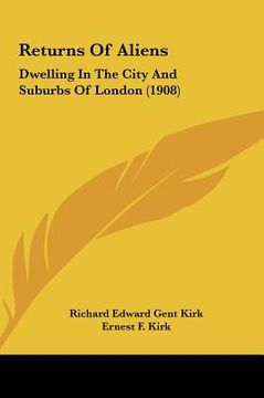 portada returns of aliens: dwelling in the city and suburbs of london (1908) (en Inglés)