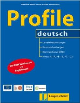 portada Profile Deutsch - Buch Mit Cd-rom: Lernzielbestimmungen, Kannbeschreibungen Und Kommunikative Mittel Für Die ... Europäischen Referenzrahmens Für Sprachen" (en Alemán)