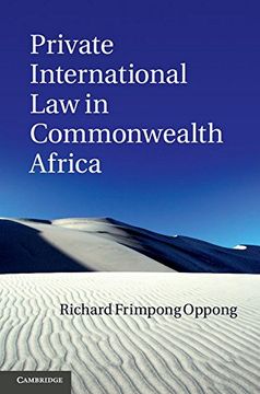 portada Private International law in Commonwealth Africa (in English)