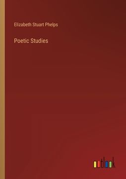 portada Poetic Studies (en Inglés)