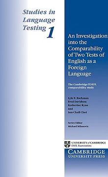 portada studies in language testing 1: an investigation into the comparability of two tests of english as a foreign language (en Inglés)