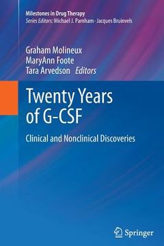 portada Twenty Years of G-CSF: Clinical and Nonclinical Discoveries (in English)
