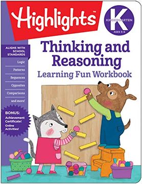 portada Kindergarten Thinking and Reasoning (Highlights(Tm) Learning fun Workbooks) (en Inglés)