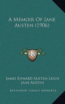 portada a memoir of jane austen (1906) (en Inglés)