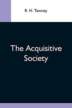 portada The Acquisitive Society (in English)