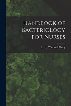 portada Handbook of Bacteriology for Nurses (en Inglés)
