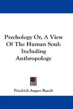 portada psychology or, a view of the human soul: including anthropology (en Inglés)