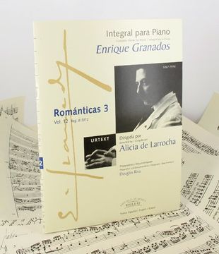 portada Integral para piano Enrique Granados: Románticas 3: 12 (in Spanish)
