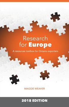 portada Research for Europe: A resources toolbox for Ontario exporters (en Inglés)