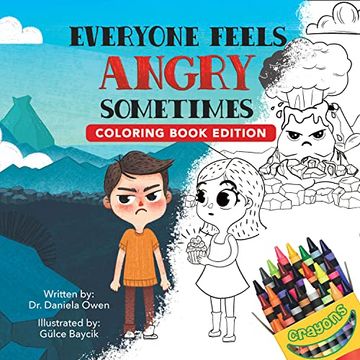 portada Everyone Feels Angry Sometimes: Coloring Book Edition (en Inglés)