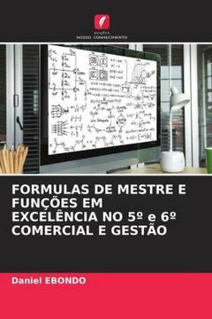 portada Formulas de Mestre e Fun��Es em Excel�Ncia no 5� e 6� Comercial e Gest�O