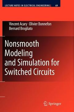 portada nonsmooth modeling and simulation for switched circuits