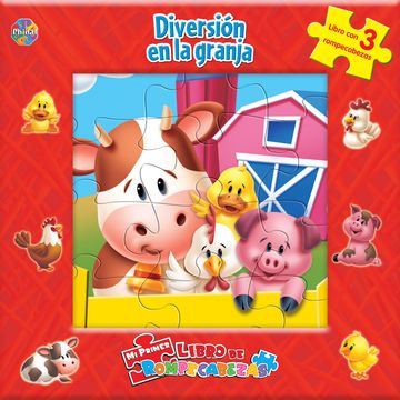 Diversion en la Granja (Libro + 3 Puzzles)