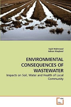 portada environmental consequences of wastewater (en Inglés)