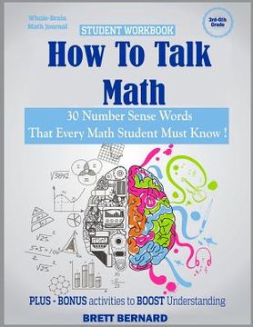 portada How to Talk Math: 30 NUMBER SENSE words that every math student MUST KNOW!