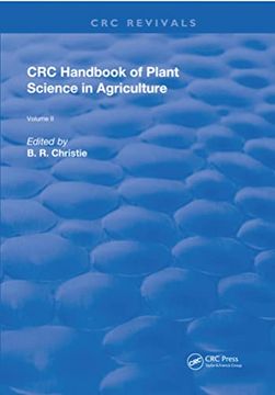 portada Crc Handbook of Plant Science in Agriculture (Routledge Revivals) (in English)