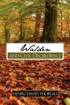 portada walden and civil disobedience (en Inglés)