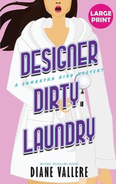 portada Designer Dirty Laundry (Large Print Edition): A Samantha Kidd Mystery (in English)