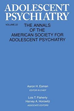 portada Adolescent Psychiatry, v. 22: Annals of the American Society for Adolescent Psychiatry