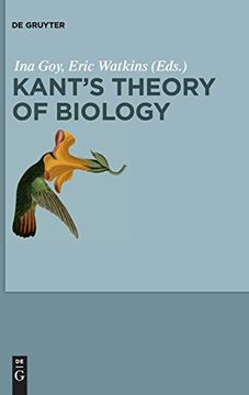 portada Kant's Theory of Biology (en Inglés)