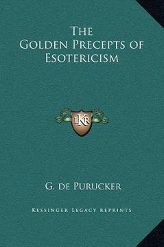 portada the golden precepts of esotericism (in English)