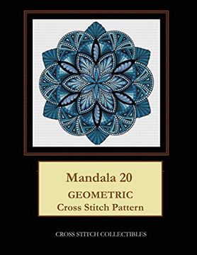 portada Mandala 20: Geometric Cross Stitch Pattern (en Inglés)