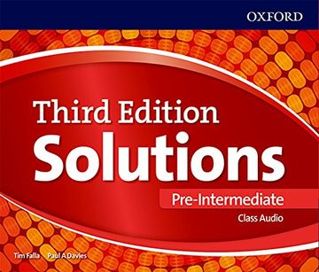 portada Solutions 3rd Edition Pre-Intermediate. Class Audio cd () (en Inglés)