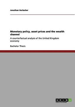 portada monetary policy, asset prices and the wealth channel (in English)