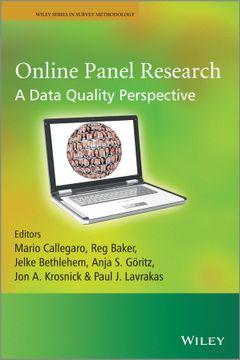 portada Online Panel Research: A Data Quality Perspective (en Inglés)