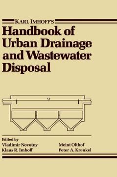 portada karl imhoff's handbook of urban drainage and wastewater disposal