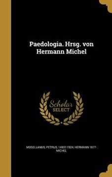 portada Paedologia. Hrsg. von Hermann Michel (in German)