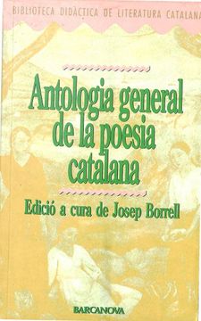portada Antologia General de la Poesia Catalana