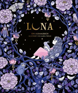 portada Luna - ein Ausmalbuch