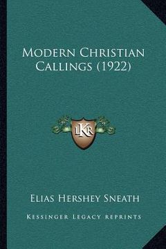 portada modern christian callings (1922) (en Inglés)