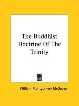 portada the buddhist doctrine of the trinity (en Inglés)
