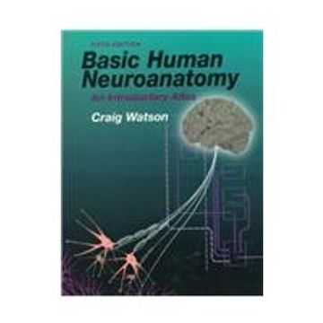 portada Basic Human Neuroanatomy: An Introductory Atlas (en Inglés)