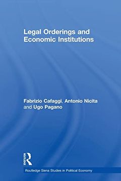 portada Legal Orderings and Economic Institutions (en Inglés)